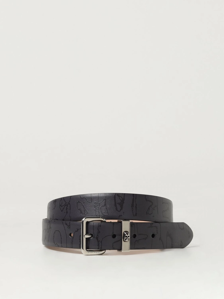 Alexander McQueen Belt  Men color Black